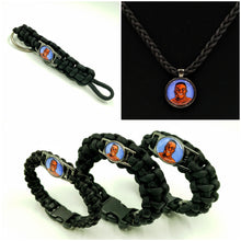 Load image into Gallery viewer, Iron Mike Paracord Bracelet, Keychain, or Necklace