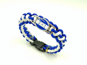 Honduras Flag Paracord Bracelet, Keychain, or Necklace