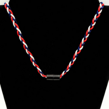 Load image into Gallery viewer, Cajun Acadiana Flag Bracelet, Keychain or Necklace