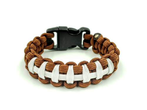 Football Themed Paracord Bracelet