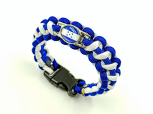 Load image into Gallery viewer, Honduras Flag Paracord Bracelet, Keychain, or Necklace