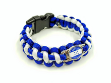 Load image into Gallery viewer, Honduras Flag Paracord Bracelet, Keychain, or Necklace