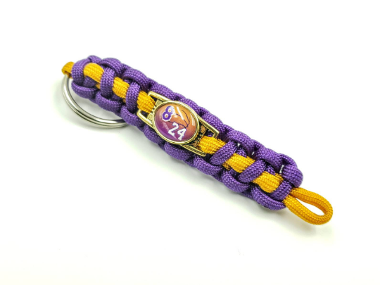 Kobe 8 24 Paracord Bracelet, Keychain or Necklace – Practical Paracords