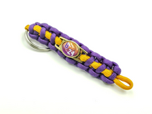 Load image into Gallery viewer, Kobe 8 24 Paracord Bracelet, Keychain or Necklace