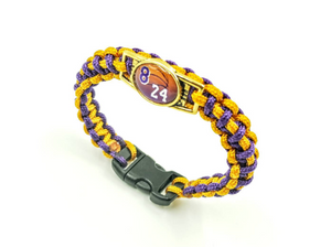 Kobe 8 24 Paracord Bracelet, Keychain or Necklace