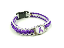 Load image into Gallery viewer, Mast Cell Diseases Awareness Paracord Bracelet, Keychain, or Necklace