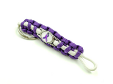 Load image into Gallery viewer, Mast Cell Diseases Awareness Paracord Bracelet, Keychain, or Necklace