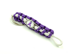 Mast Cell Diseases Awareness Paracord Bracelet, Keychain, or Necklace