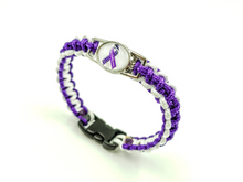 Load image into Gallery viewer, Mast Cell Diseases Awareness Paracord Bracelet, Keychain, or Necklace