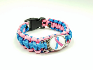 Pregnancy, Infant and Child Loss Awareness Paracord Bracelet, Keychain, or Necklace