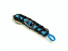 Load image into Gallery viewer, Prostate Cancer Awareness Paracord Bracelet, Keychain, or Necklace