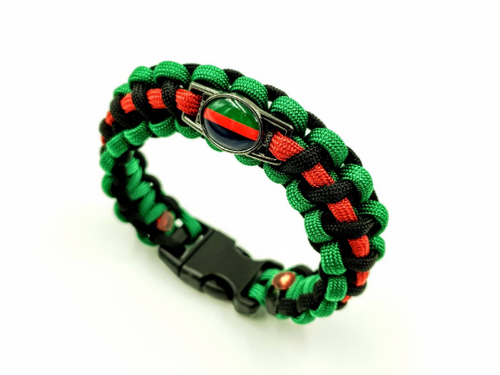 Republic of New Afrika Flag Bracelet, Keychain or Necklace