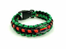 Load image into Gallery viewer, Republic of New Afrika Flag Bracelet, Keychain or Necklace