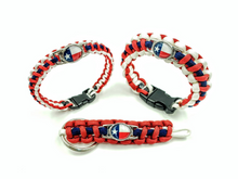 Load image into Gallery viewer, Texas Flag Bracelet, Keychain or Necklace