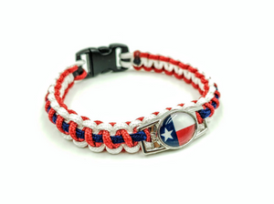 Texas Flag Bracelet, Keychain or Necklace