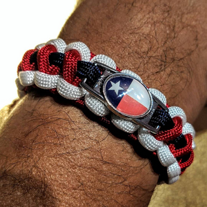 Texas Flag Bracelet, Keychain or Necklace